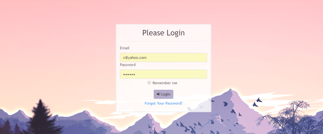 login